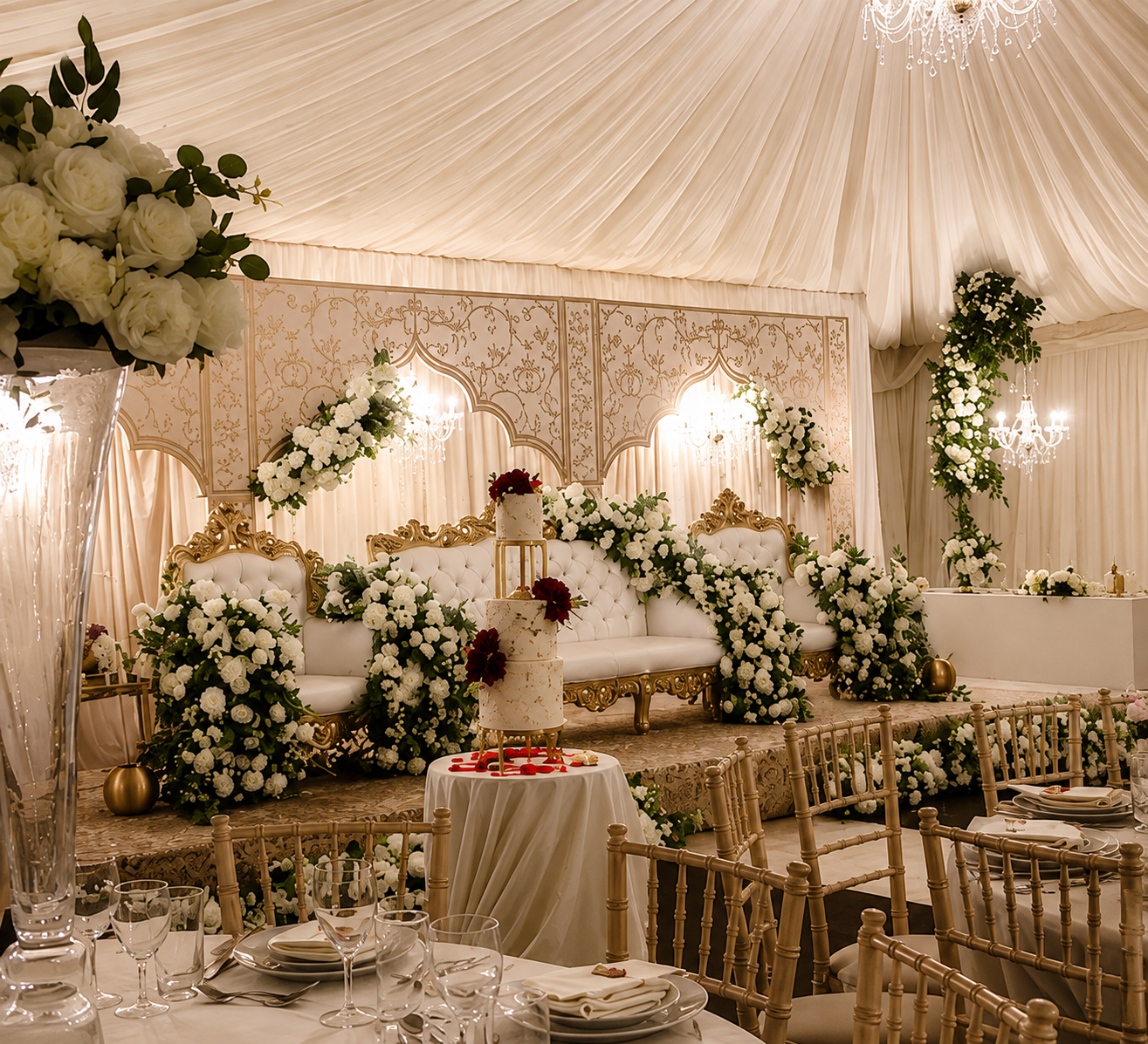 Wedding Stage Backdrop