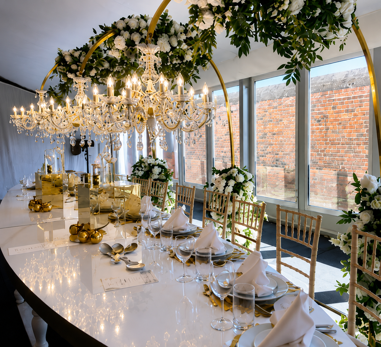 Wedding Head Table Arrangement