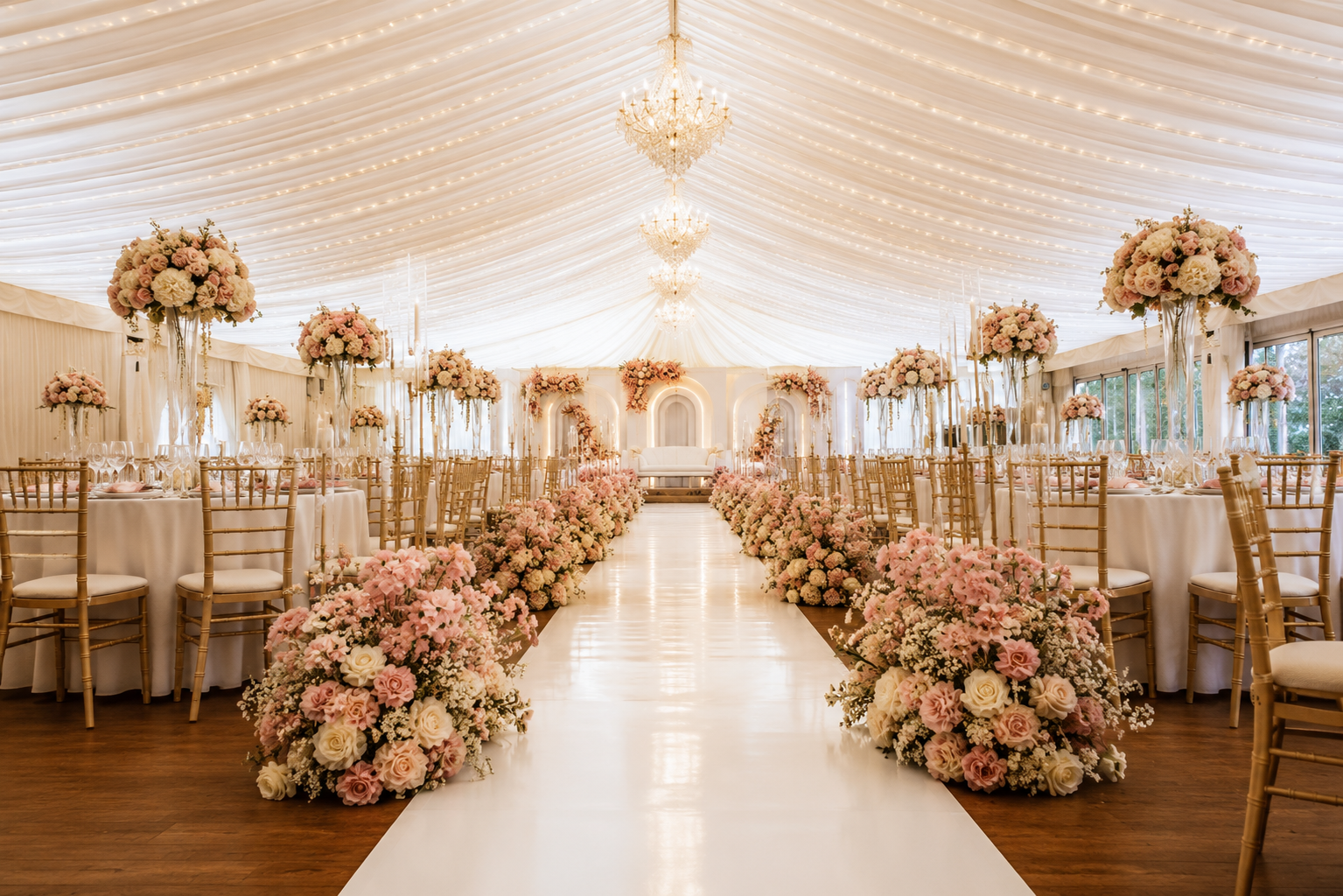 Eternal Ideas Wedding Walkway